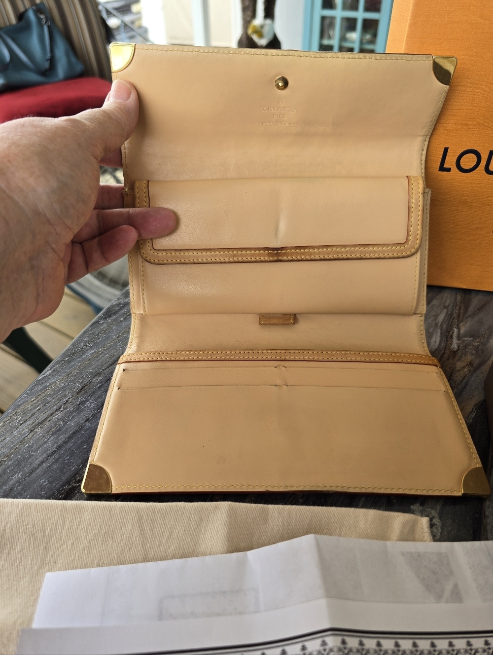 Louis Vuitton Murakami Multicolor Monogram Continental Wallet & 7.5x4.5 - Picture 3 of 5